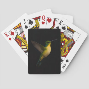 Black 4 Luxe Playing Cards with Flying Bird