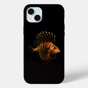 Black 4 Luxe, Red Lionfish iPhone 15 Plus iPhone 15 Mini Case