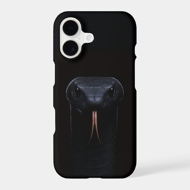 Black 4 Luxe Samsung Galaxy S21 Case, Black Mamba Case (Back)