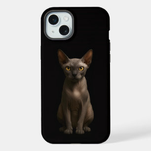 Black 4 Luxe, Sphynx Cat iPhone 15 Plus Case