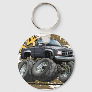 Black 83-88 Ranger Key Ring