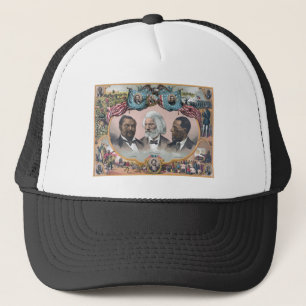 Black Abolitionist Heroes, Frederick Dougla$$ Trucker Hat