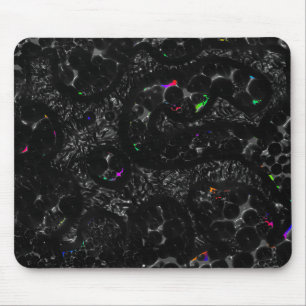 Black Aborigine Mouse Mat