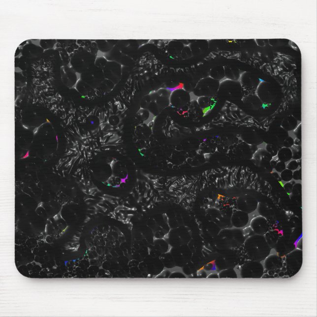 Black Aborigine Mouse Mat (Front)