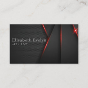Black abstract overlap background business card