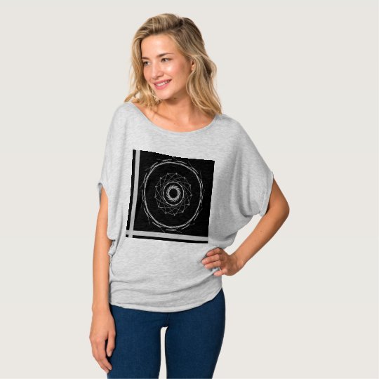 Black Abstract T-Shirt