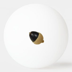 Black Acorn Ping Pong Ball