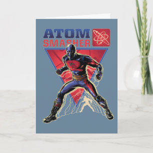 Black Adam Atom Smasher Character Graphic Card