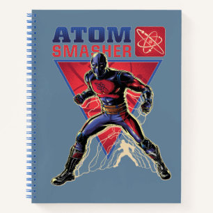 Black Adam Atom Smasher Character Graphic Notebook
