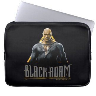 Black Adam Character and Name Graphic Laptop Sleeve