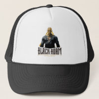 Black Adam Character and Name Graphic