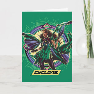 Black Adam   Cyclone Character Graphic Card