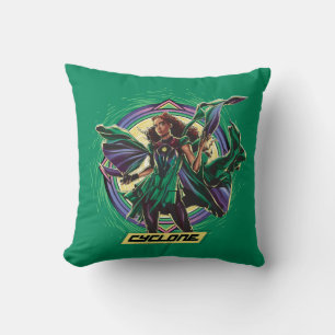 Black Adam   Cyclone Character Graphic Cushion