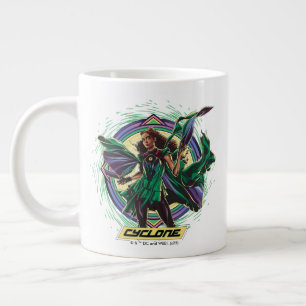 Black Adam   Cyclone Character Graphic Large Coffee Mug