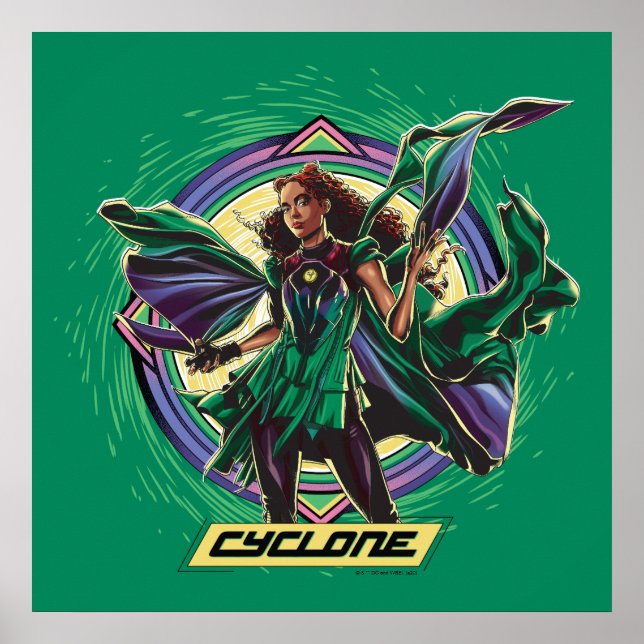 Black Adam | Cyclone Character Graphic Poster (Front)