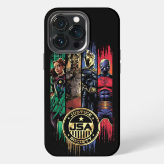Black Adam Justice Society Heroes In Stripes iPhone 13 Pro Case