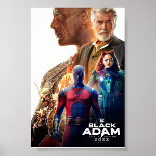 Black adam poster