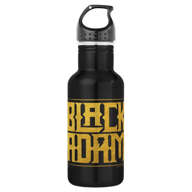 Black Adam Stacked Name Graphic 532 Ml Water Bottle (Front)