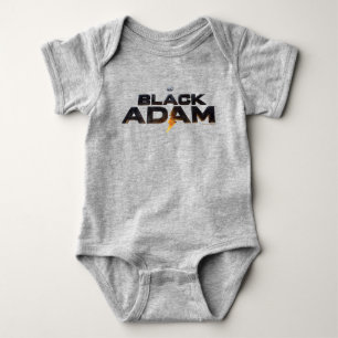 Black Adam Theatrical Logo Baby Bodysuit