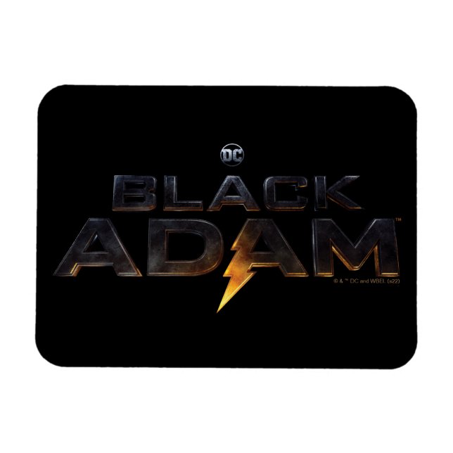 Black Adam Theatrical Logo Magnet (Horizontal)