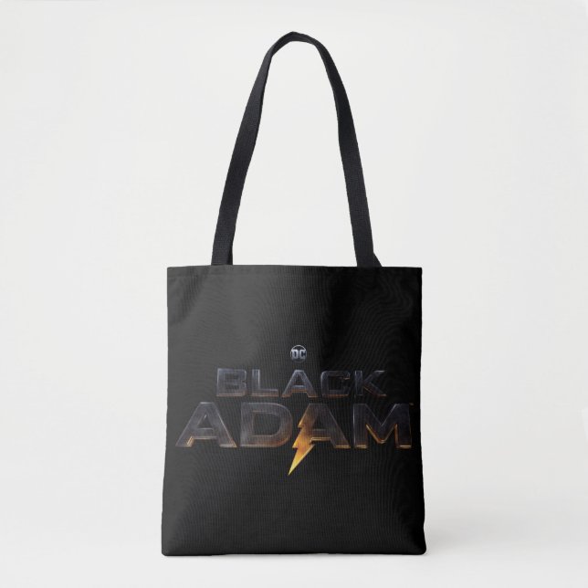 Black Adam Theatrical Logo Tote Bag (Front)