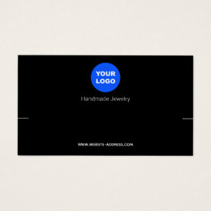 Black Add Logo Necklace Bracelet Display