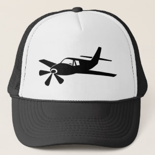 Black Aeroplane Designer Hat