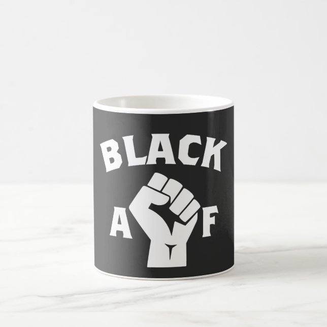 Black AF Fist Mug (Center)