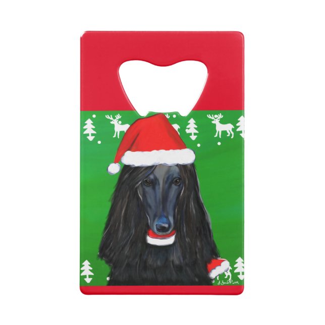 Black Afghan Hound (Back)
