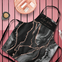 black agate beauty professional apron