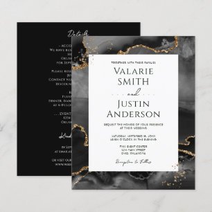 Black Agate Budget Wedding All in One