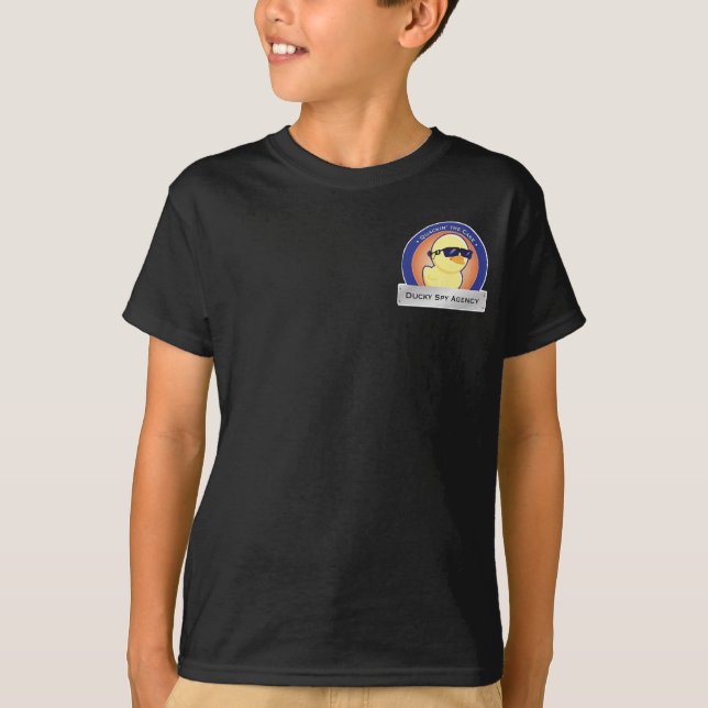 Black Agent Shirt (Front)