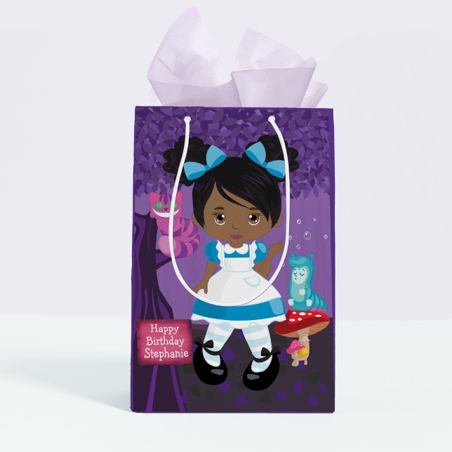 Black Alice - Cheshire Cat Medium Gift Bag (Creator Uploaded)