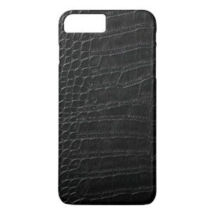 black alligator leather iPhone 8 plus/7 plus case