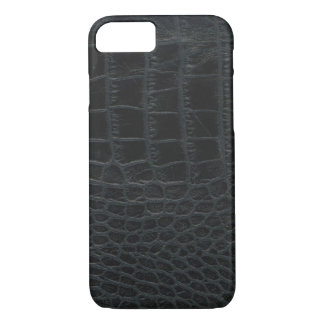 Black Alligator Skin iPhone case