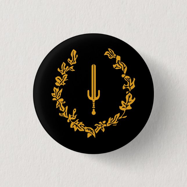 Black American Heritage Flag  3 Cm Round Badge (Front)