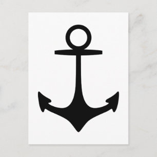 Black Anchor Postcard