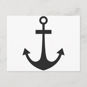 Black Anchor Postcard