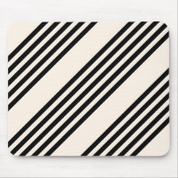Black and beige five stripe pattern