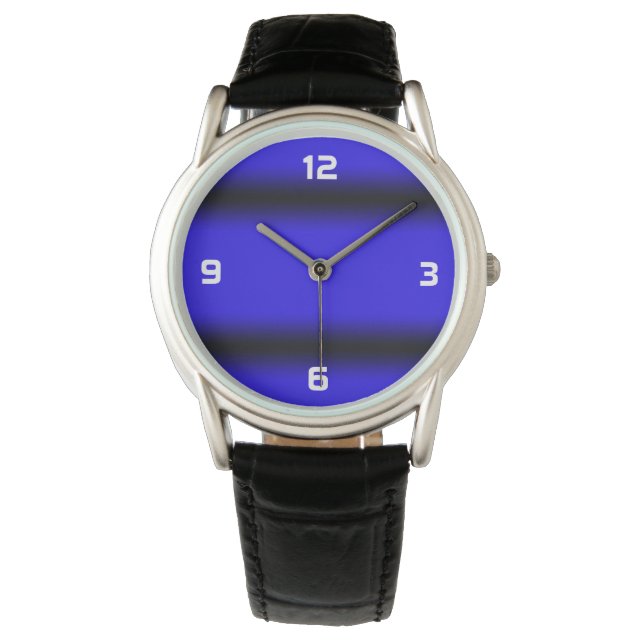 Black and Blue Beast Watch (Front)