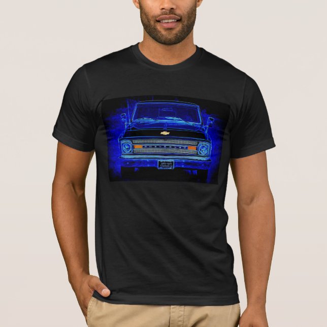 Black and Blue C10 T-Shirt (Front)