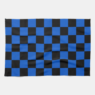 Black and blue - Italian football club - Inter Tea Towel