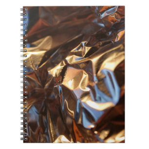 Black and blue leather jacket notebook