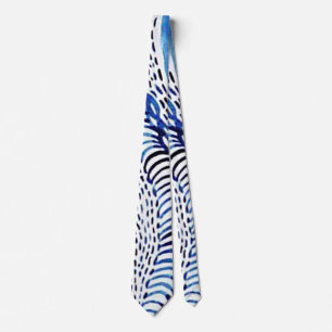 “Black and Blue” Neck Tie