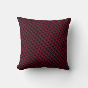 Black and Bordeaux Colour Pillow
