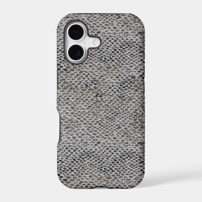 Black and Brown Snake Skin Pattern Case-Mate iPhon (Back)