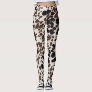 Black and Brown Spots Dalmation Dog