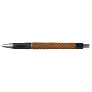 Black and burnt orange five stripe pattern