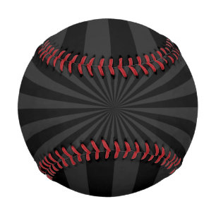 Black and Charcoal Burst Customise This Baseball