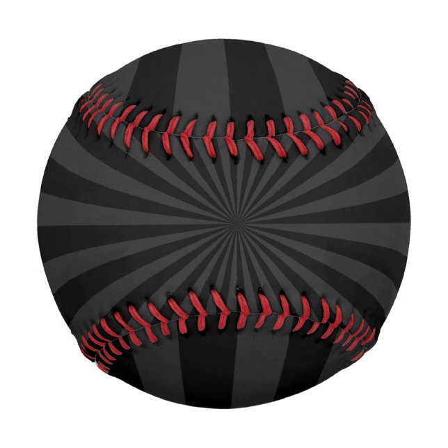 Black and Charcoal Burst Customise This Baseball (Back)